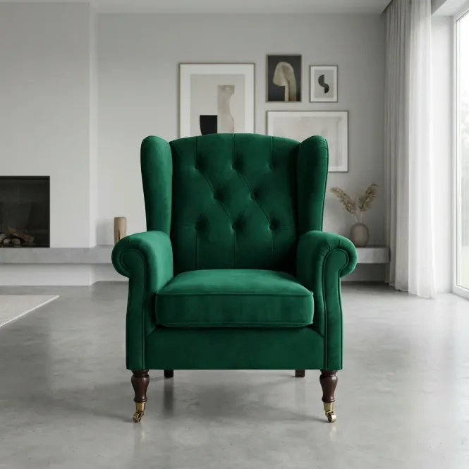 Sofá restaurado con tela antimanchas